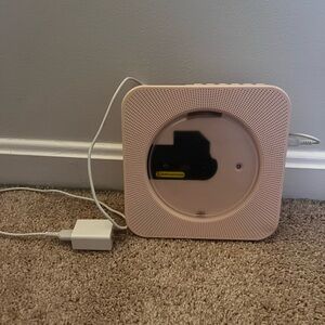 Compact Pink CD Player